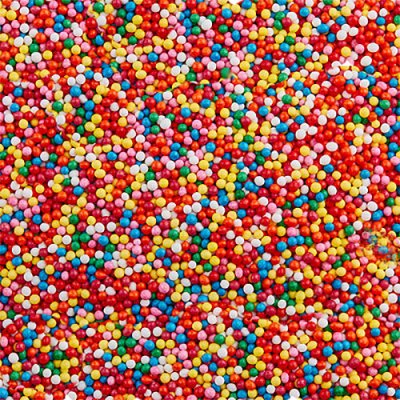 Посыпка Шарики разноцветные микс №2 яркий